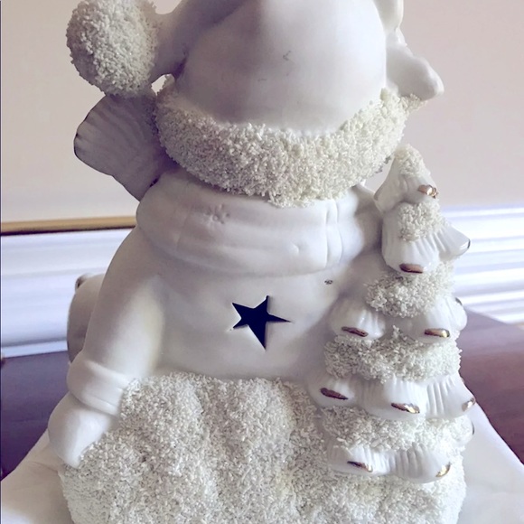 NEW Large Sitting Snowman - Picture 6 of 6